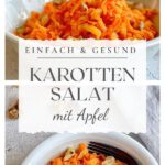 Karottensalat mit Apfel - Pin